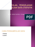 Pengumpulan, Pengolahan Dan Penyajian Data Statistik