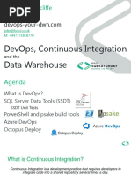 DevOps CI and Data Warehouse