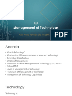 Management of Technology