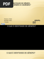 identidade de genero