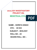 Investigatory Project of Biology
