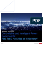 Controllable and Intelligent Power Components: ABB R&D Activities at Innoenergy