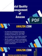Total Quality Management in Amazon