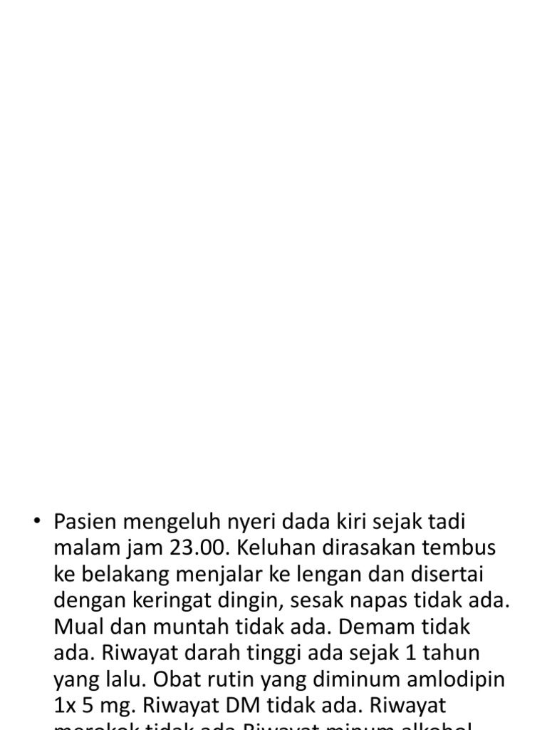 Penanganan STEMI dan VT pada Pasien | PDF | Kesehatan Holistik