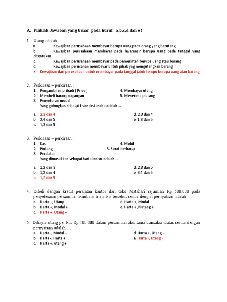 Contoh Soal Essay Sistem Pemerintahan Beserta Jawabannya Download File Guru