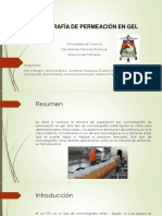 Cromatografía de Permeación en Gel