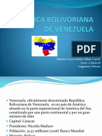 REPÚBLICA BOLIVORIANA DE VENEZUELA