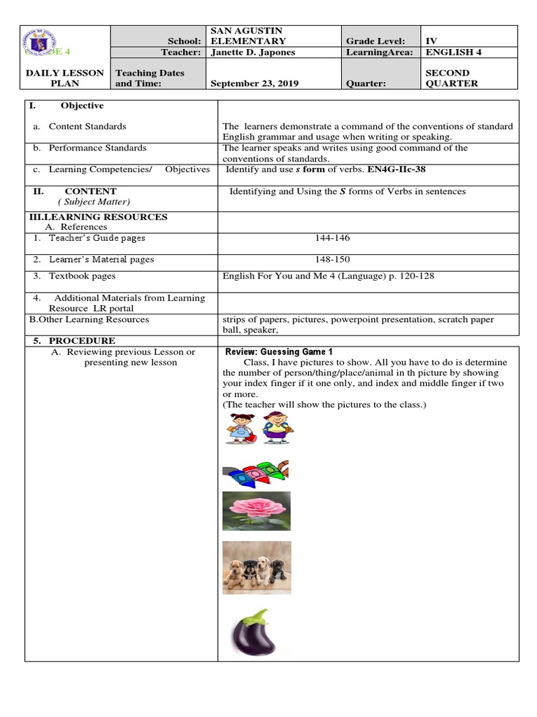 Cot English PDF Grammatical Number English Language