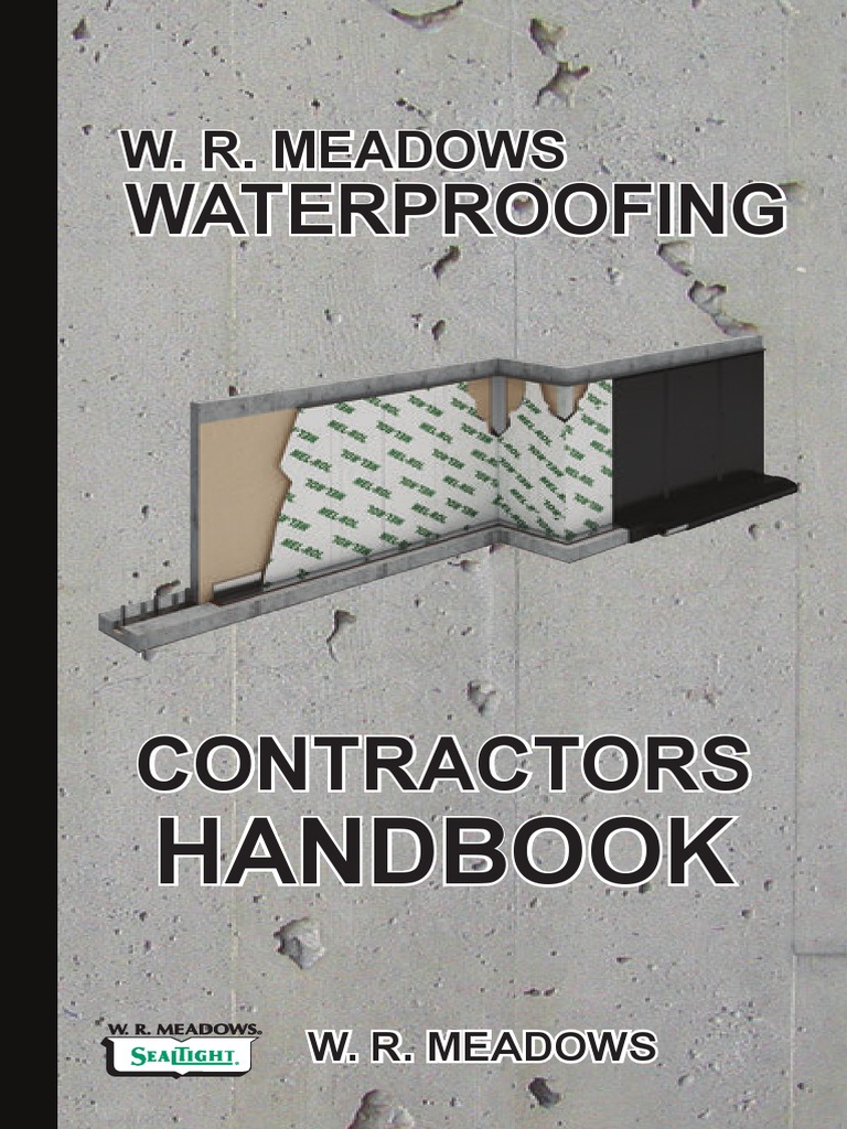 Waterproofing Handbook HB-1 | PDF | Concrete | Masonry