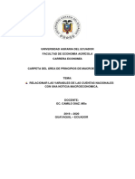 Análisis de Las Variables Monocromáticas Con El Camaron