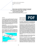 Hydrography of The Bosphorus Strait, and The Effects To Submarine Constructions