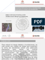 Metodologías Propuestas Por El Cenapred para Elaborar Mapas de Riesgo Por Inundación