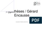 Encausse Gérard (Papus) - Hypothèses PDF
