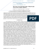 Study of The Effect of Silica Fume On The Self-Healing Ability of High Strength Concrete With Crystalline Admixture-IJAERDV04I0998660 PDF