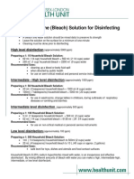 Mixing of Bleach PDF