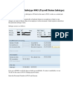 Understanding Infotype 0003