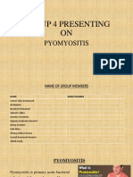 pyomyositis...group 10