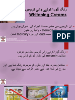Whitening Creams PPT Final