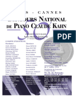 Concours Piano Claude Kahn 2019