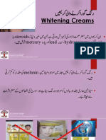 Whitening Creams PPT Final