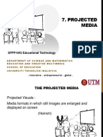 SPPP1042 Unit 7 Projected Media