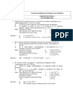 Ejs. Modelo Bohr