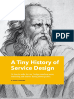 A Tiny History of Service Design
