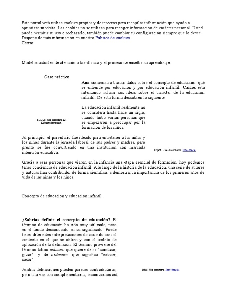 Tema 2 | PDF | Educación de la primera infancia | Aprendizaje