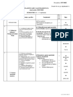 Planificare Clasa a 6a Cu Saptamani