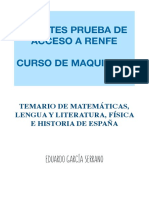 Apuntes de La Prueba de Acceso - Eduardo García Serrano