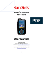 User Manual: Sansa Connect™ MP3 Player