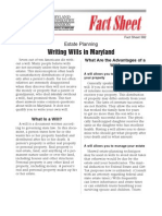 Writing Wills in Maryland: Estate Planning