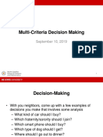 MCDM Process Powerpoint