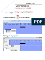 Easy to use LED display software user manual