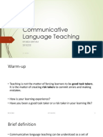 Communicative Language Teaching