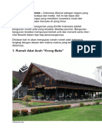 Rumah Adat Indonesia