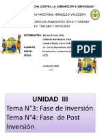 Inversión y Post Inversión