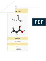 Acido Acrilico
