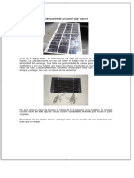 Fabricación de Un Panel Solar Casero PDF