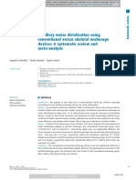 La distalización de los molares superiores utilizando dispositivos de anclaje convencionales versus esqueléticos una revisión sistemática y un metanálisis..pdf