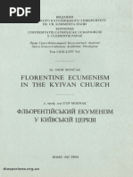 Florentine Ecumenism in The Kyivan Church - I. Moncak