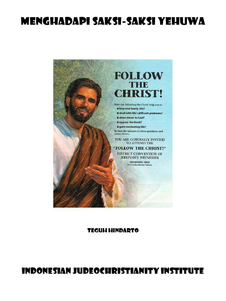Menghadapi Saksi Saksi Yehuwa Pdf Pdf