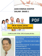 PENILAIAN KINERJA DOKTER SNARS 1 - Dr. Hanny R.pptx