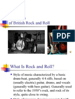 Snapshots of British Rock'n'Roll