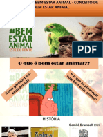 Aula 1 Introdução de Bem Estar Animal - Conceito de Bem Estar Animal