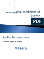 Neurological Conditions of Larynx Ashly