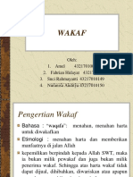 15 Wakaf