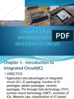 Chapter 1 Part 1a– Introduction to Integrated Circuit