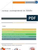 Airway Management in Adults