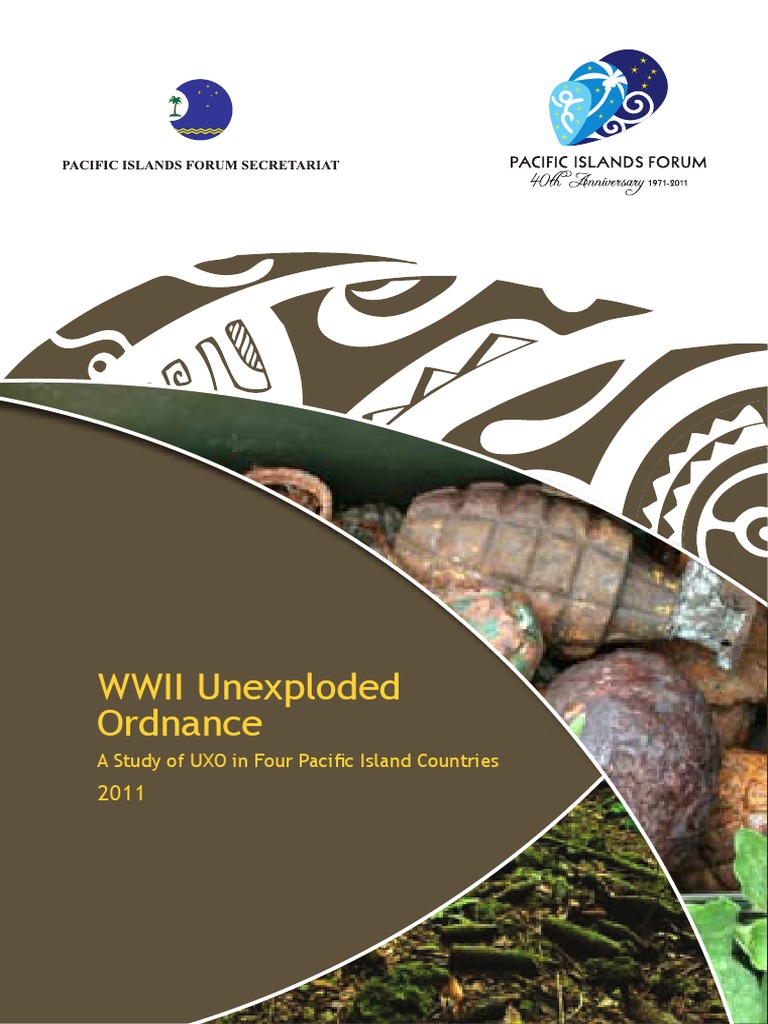 WWII Uxo Final | PDF | Land Mine | Cluster Munition
